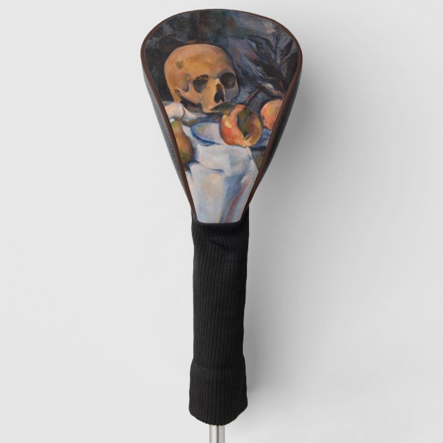 Paul Cezanne - Stillleben mit Skull Golf Headcover (Vorderseite)