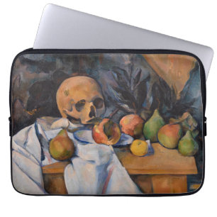 Paul Cezanne - Stillleben mit Totenkopf Laptopschutzhülle