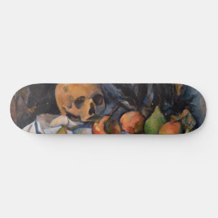 Paul Cezanne - Stillleben mit Totenkopf Skateboard