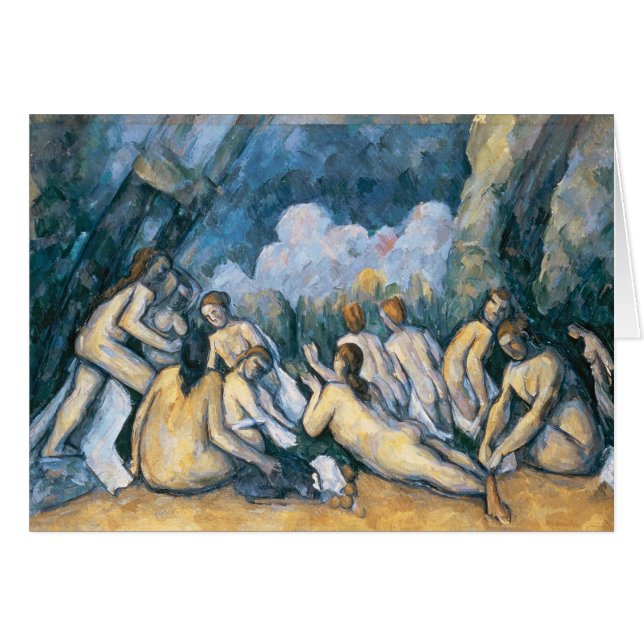 Paul Cezanne | The Large Bathers, c.1900-05 (Vorderseite (Horizontal))