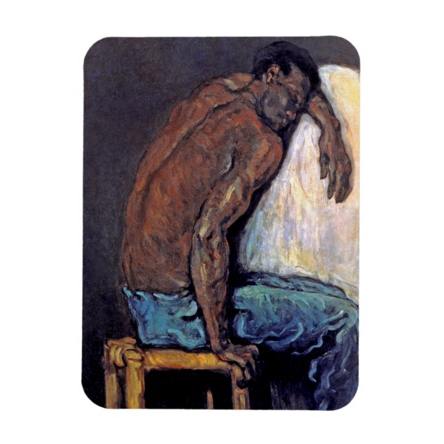 Paul Cezanne - The Negro Scipio Fine Art Malerei Magnet (Vertikal)