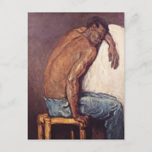 Paul Cezanne   The Negro Scipion, c.1866-68 Postkarte