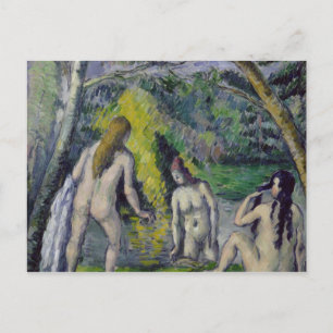 Paul Cezanne   The Three Bathers, c.1879-82 Postkarte