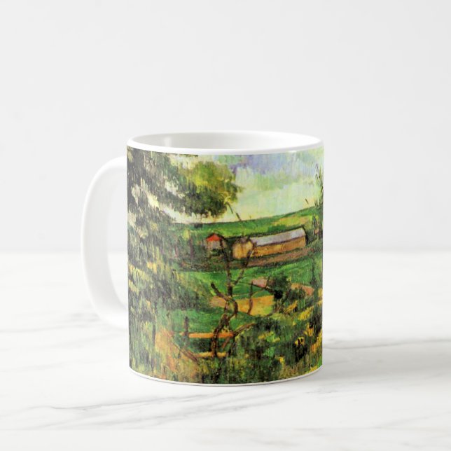 Paul Cezanne, The Valley of the Oise, Kaffeetasse (Vorderseite Links)