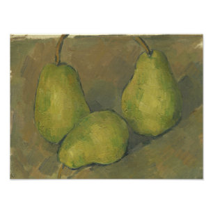 Paul Cezanne - Three Pears Fotodruck