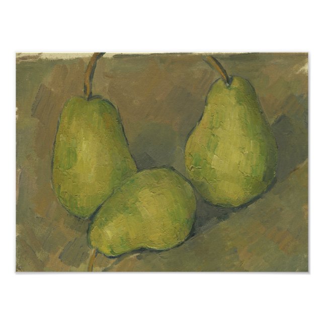 Paul Cezanne - Three Pears Fotodruck (Vorne)