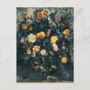 Paul Cezanne   Vase der Blume, 19. Postkarte