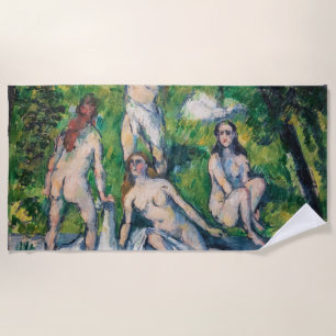 Paul Cezanne - Vier Badende Strandtuch