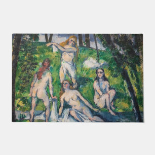 Paul Cezanne - Vier Bathers Fußmatte