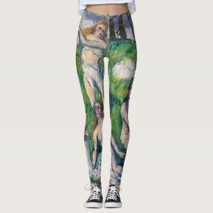 Paul Cezanne - Vier Bathers Leggings