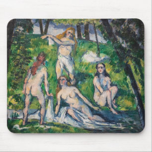 Paul Cezanne - Vier Bathers Mousepad