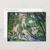 Paul Cezanne - Vier Bathers