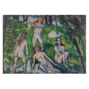 Paul Cezanne - Vier Bathers Schneidebrett
