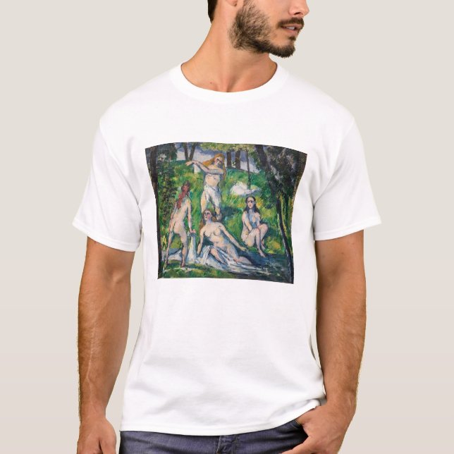 Paul Cezanne - Vier Bathers T-Shirt (Vorderseite)
