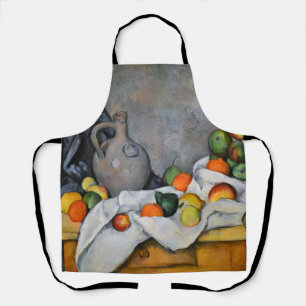 Paul Cezanne - Vorhang, Jug und Fruchtschale Schürze