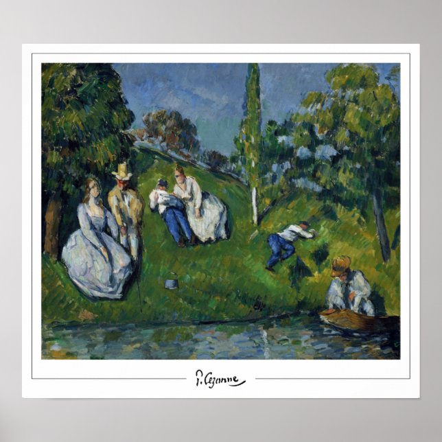 Paul Cézanne Zedign Art Poster #23 (Vorne)
