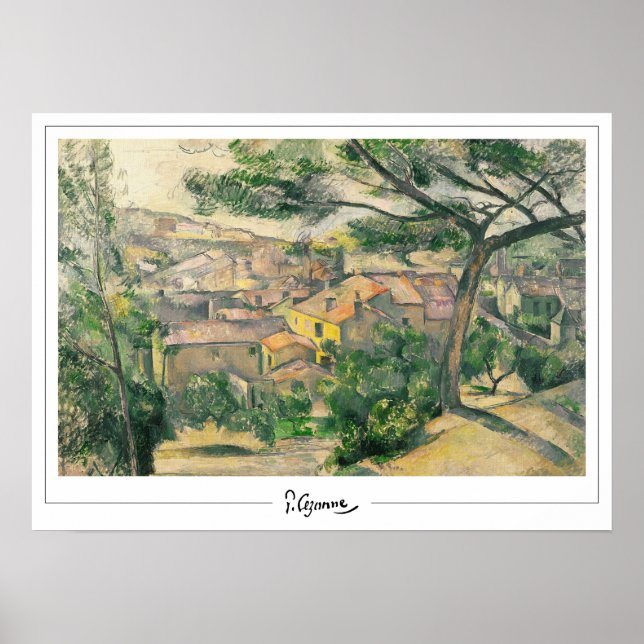 Paul Cézanne Zedign Art Poster #246 (Vorne)