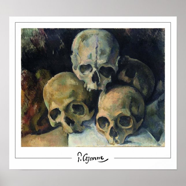 Paul Cézanne Zedign Art Poster #250 (Vorne)