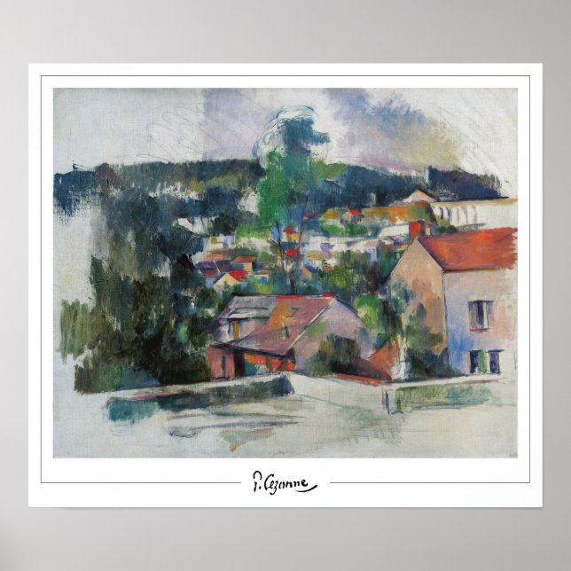 Paul Cézanne Zedign Art Poster #28 (Vorne)