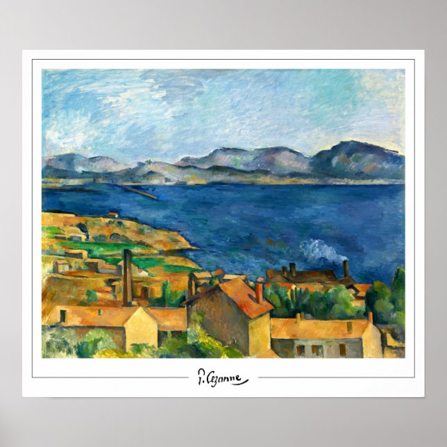 Paul Cézanne Zedign Art Poster #35 (Vorne)