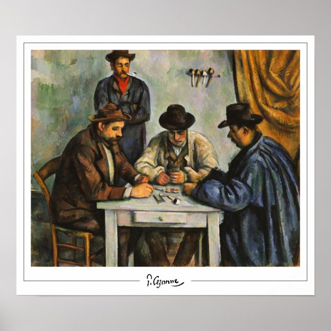 Paul Cézanne Zedign Art Poster #386 (Vorne)