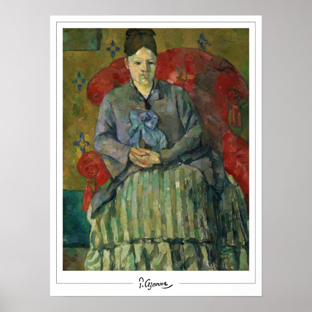 Paul Cézanne Zedign Art Poster #52 (Vorne)