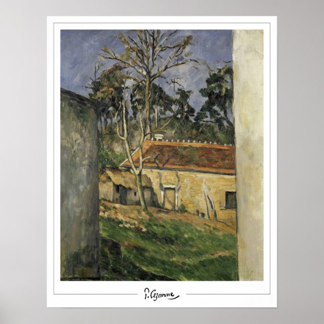 Paul Cézanne Zedign Art Poster #54 (Vorne)