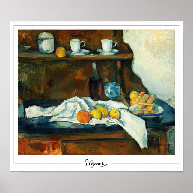 Paul Cézanne Zedign Art Poster #55 (Vorne)