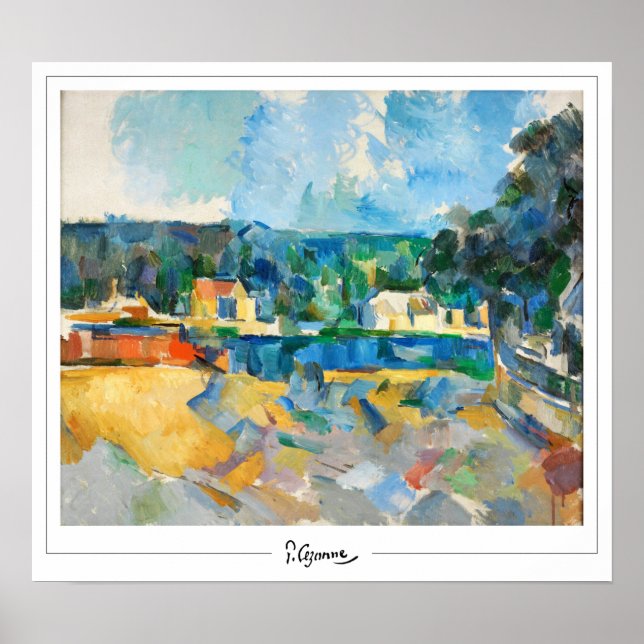 Paul Cézanne Zedign Art Poster #591 (Vorne)