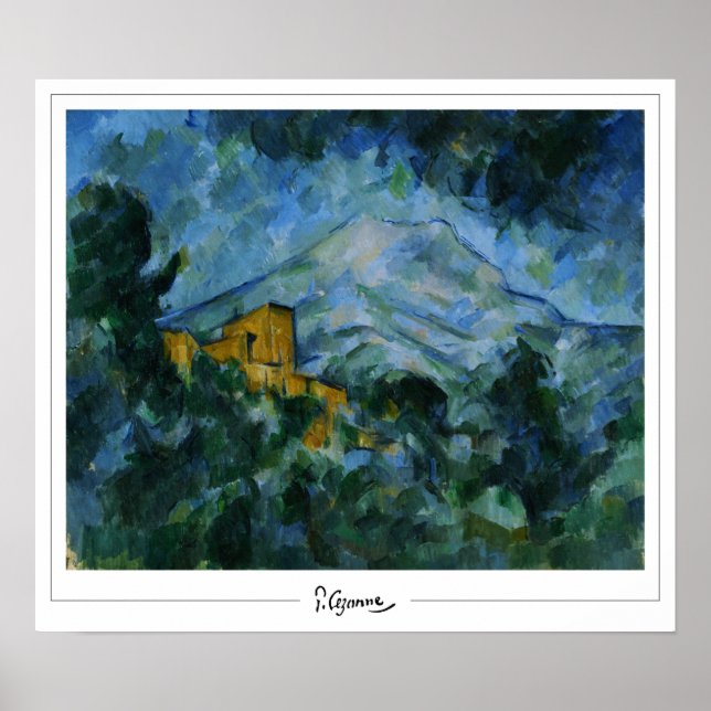 Paul Cézanne Zedign Art Poster #68 (Vorne)