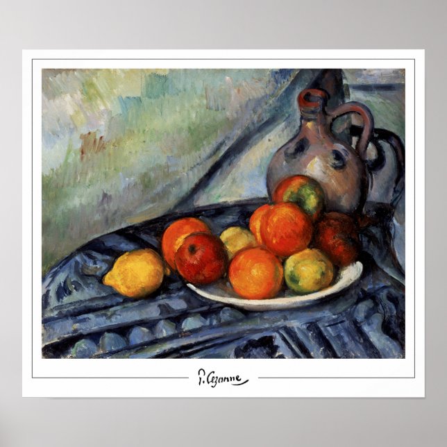 Paul Cézanne Zedign Art Poster #71 (Vorne)