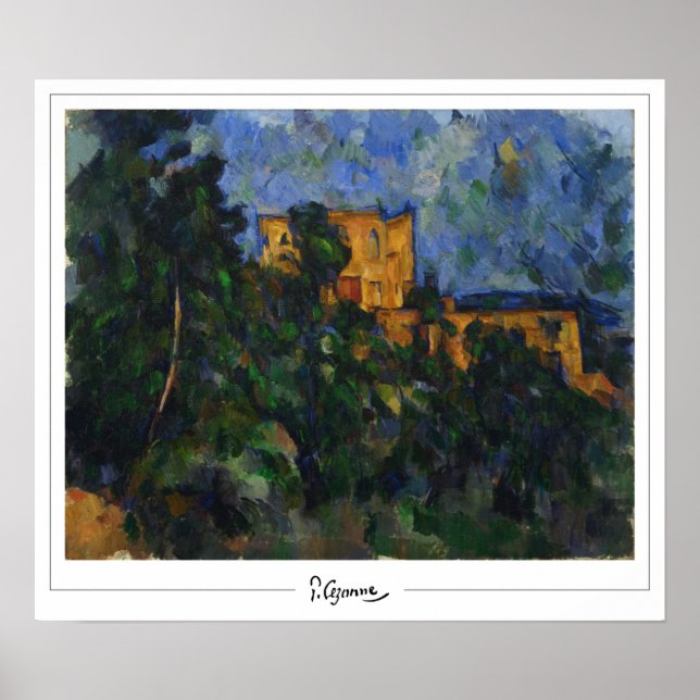 Paul Cézanne Zedign Art Poster #73 (Vorne)