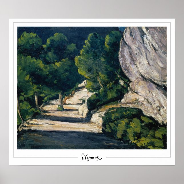 Paul Cézanne Zedign Art Poster #74 (Vorne)