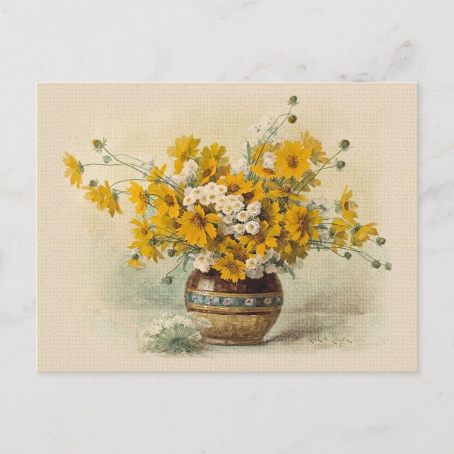 Paul de Longpré CC0137 Postcard Postkarte (Vorderseite)