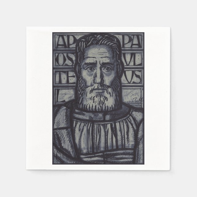 Paul, der Apostel, Saul von Tarsus Serviette (Vorderseite)