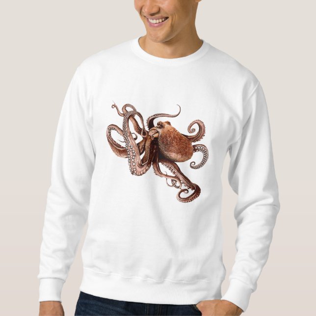 Paul die Krake Sweatshirt (Vorderseite)