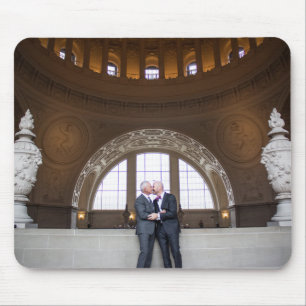 Paul + Dons Hochzeit Mousepad