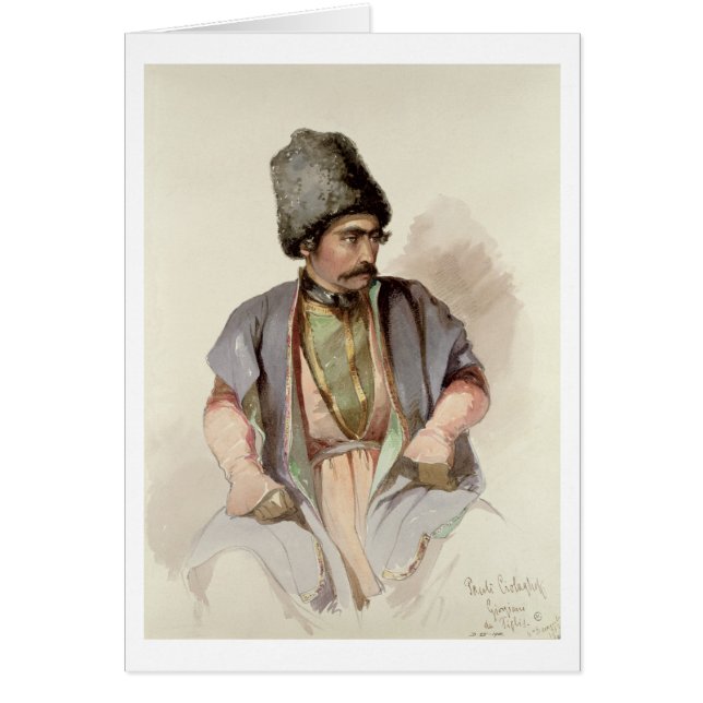 Paul - ein georgisches von Tiflis, 1852 (Vorne)