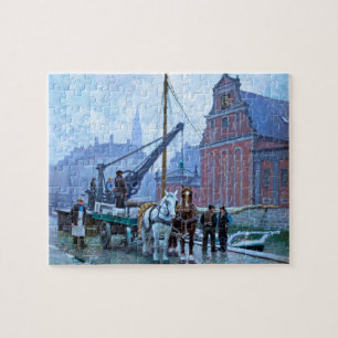Paul Fischer The Holmen Church Copenhagen Puzzle