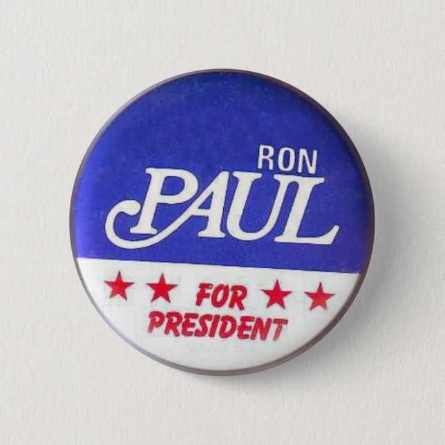 Paul für Präsidenten Button (Vorderseite)