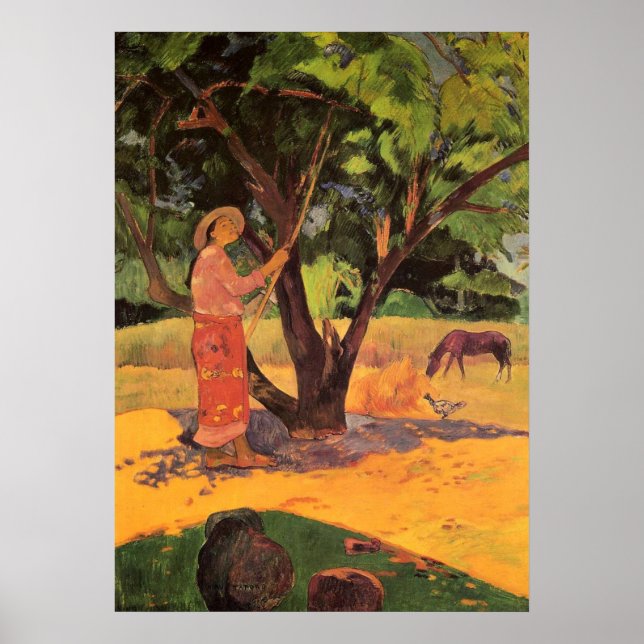 Paul Gaugin - Das Lemon Picker Poster (Vorne)