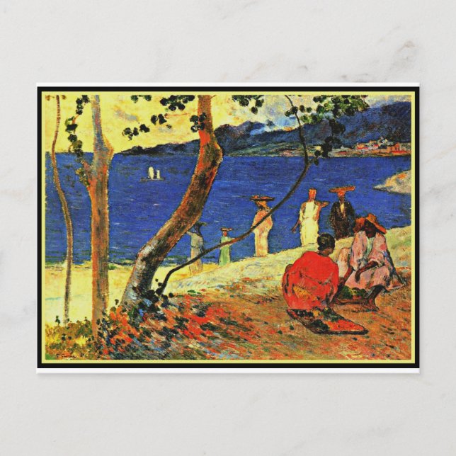 Paul Gaugin - Eine Postkarte am Meer (Vorderseite)