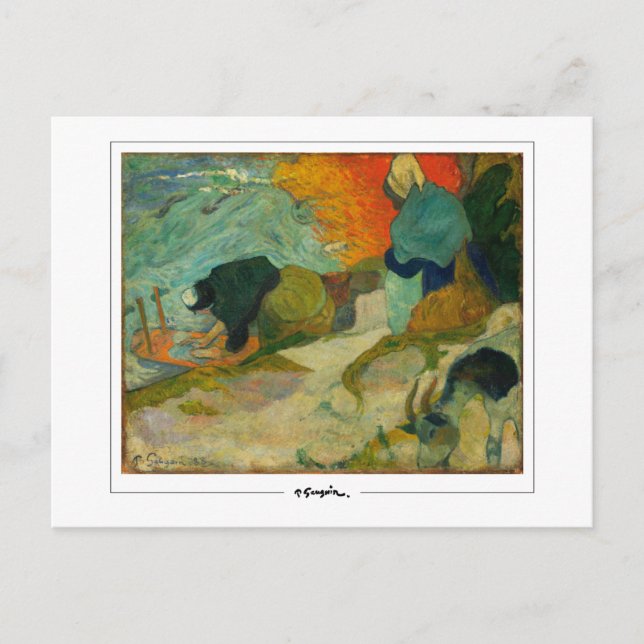 Paul Gauguin #17 - Fine Art Postcard Postkarte (Vorderseite)