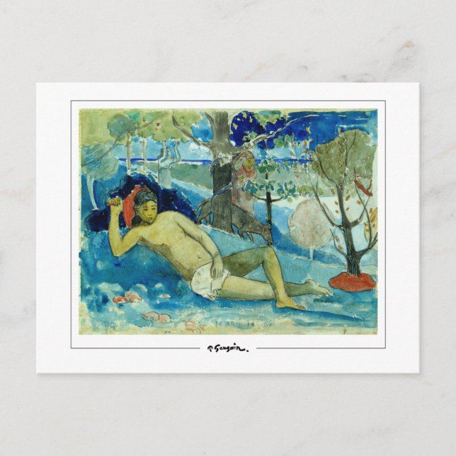 Paul Gauguin #20 - Fine Art Postcard Postkarte (Vorderseite)