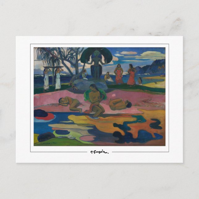 Paul Gauguin #383 - Fine Art Postcard Postkarte (Vorderseite)