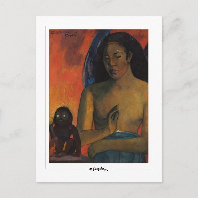 Paul Gauguin #396 - Fine Art Postcard Postkarte (Vorderseite)