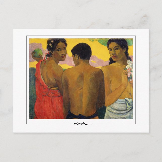 Paul Gauguin #421 - Fine Art Postcard Postkarte (Vorderseite)