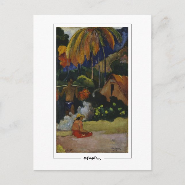 Paul Gauguin #438 - Fine Art Postcard Postkarte (Vorderseite)