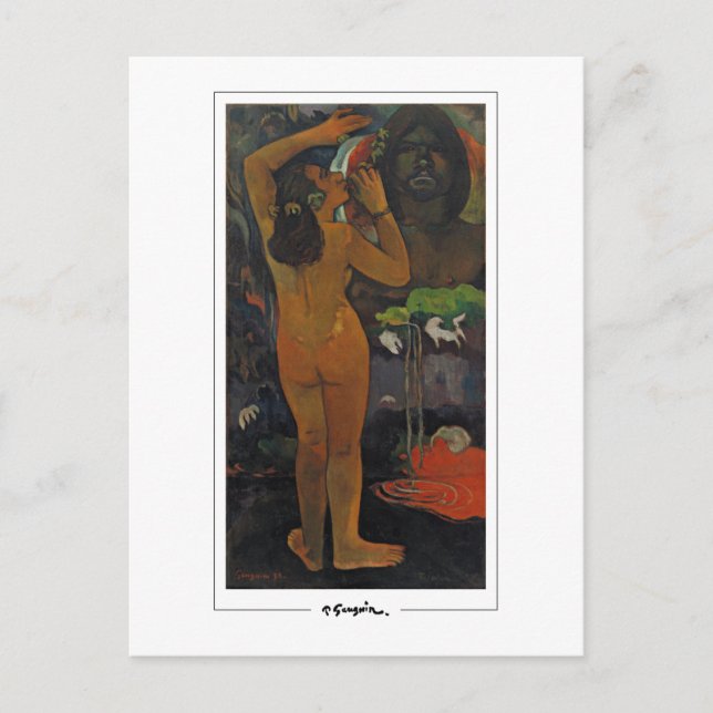 Paul Gauguin #502 - Fine Art Postcard Postkarte (Vorderseite)