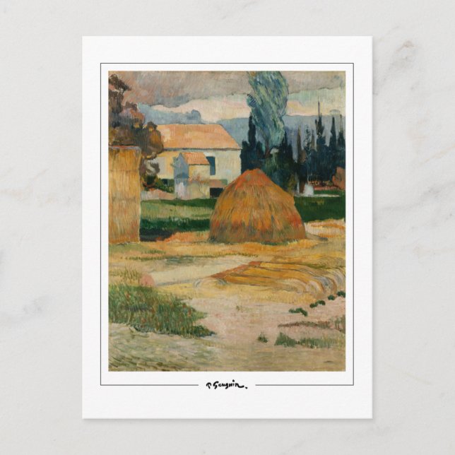 Paul Gauguin #503 - Fine Art Postcard Postkarte (Vorderseite)